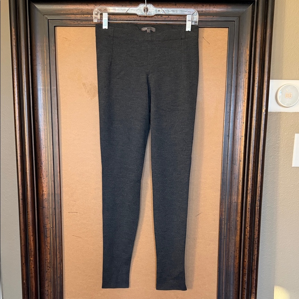 Vince Charcoal Ponte Gray Leggings